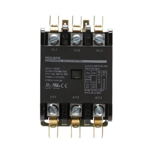 Definite Purpose Contactor Lug Terminals 50 A 120Vac 3NO | Ex9CK50B30G7