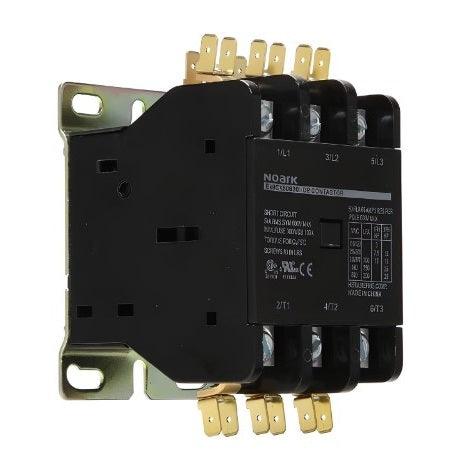 Definite Purpose Contactor Lug Terminals 50 A 120Vac 3NO | Ex9CK50B30G7