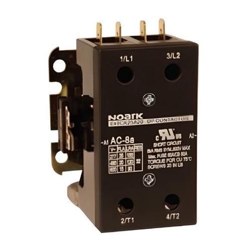 Definite Purpose Contactor Screw Terminals 20A 120Vac 2NO | Ex9CK20A20G7