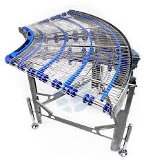 Wire Belt Flex Turn #FTB42R90, 42"W, .072, 16 IR, RH - 90, CC, SS (1462061)