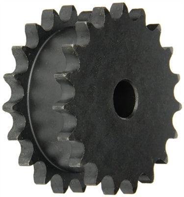 60A18 Double Strand Sprocket With Stock Bore | DS60A18H