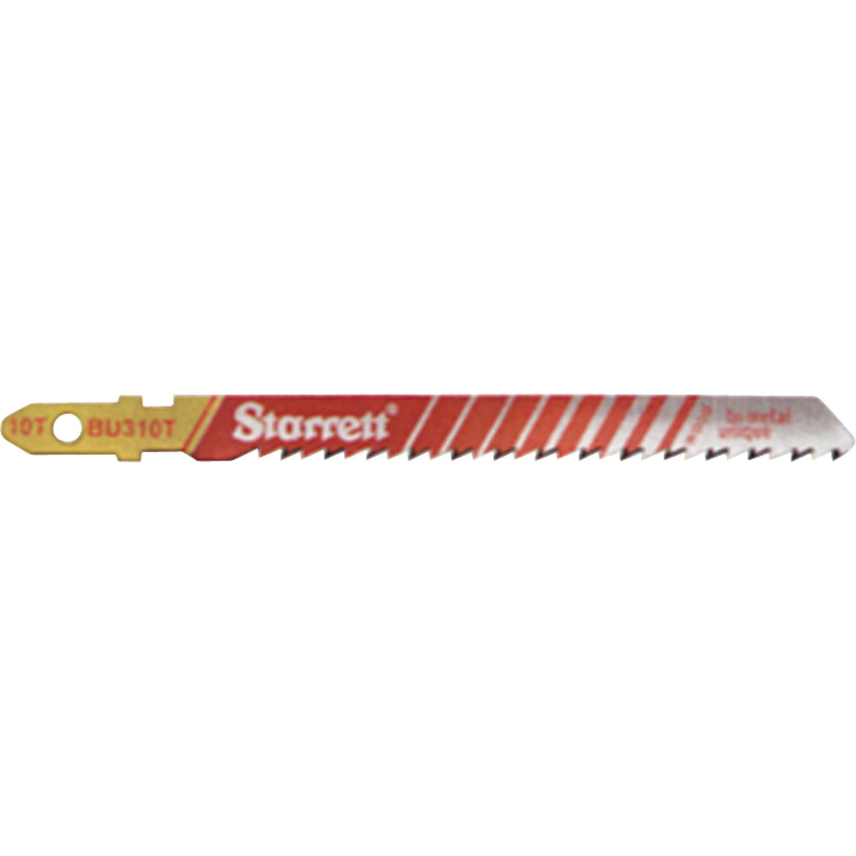 Unified Shank® Jig Saw Blades, Bi-Metal, 4" L, 6 TPI