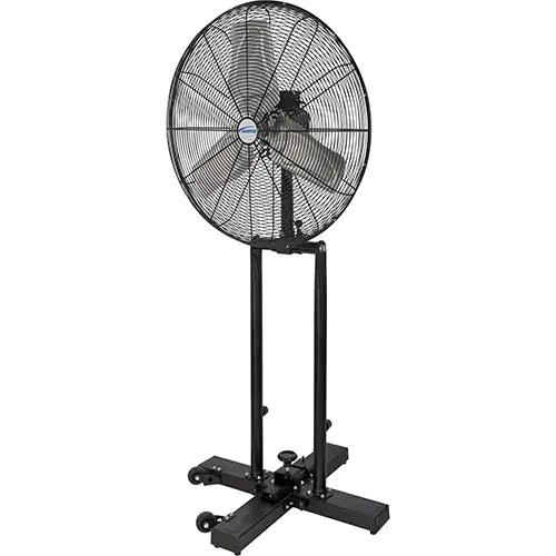 Foldable Pedestal Fan, Industrial, 3 Speed, 24" Diameter