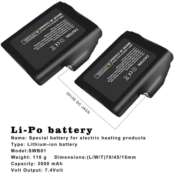 (Extra Set Spare Batteries)Lithium Ion Battery