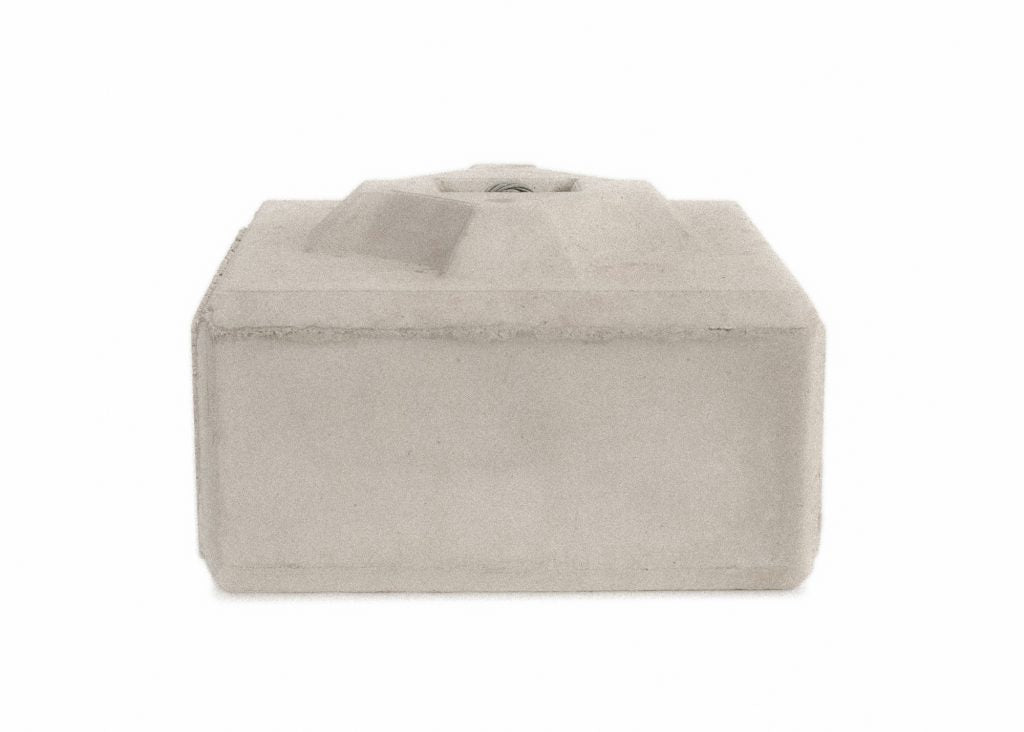Concrete Block Half Heigh Half Block Keyed