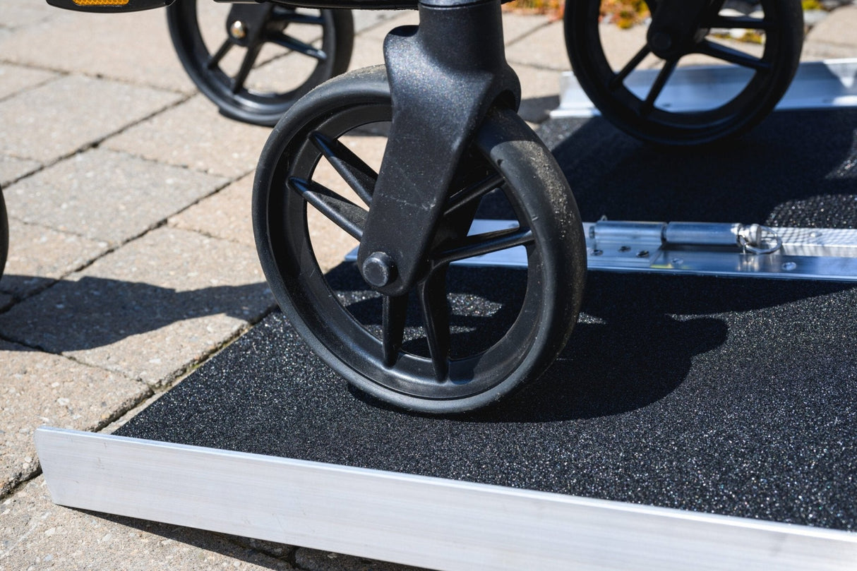 EZee Life EZ12RGT 12 ft Multifold Wheelchair Ramp with Grip Tape | 600 lb Canada