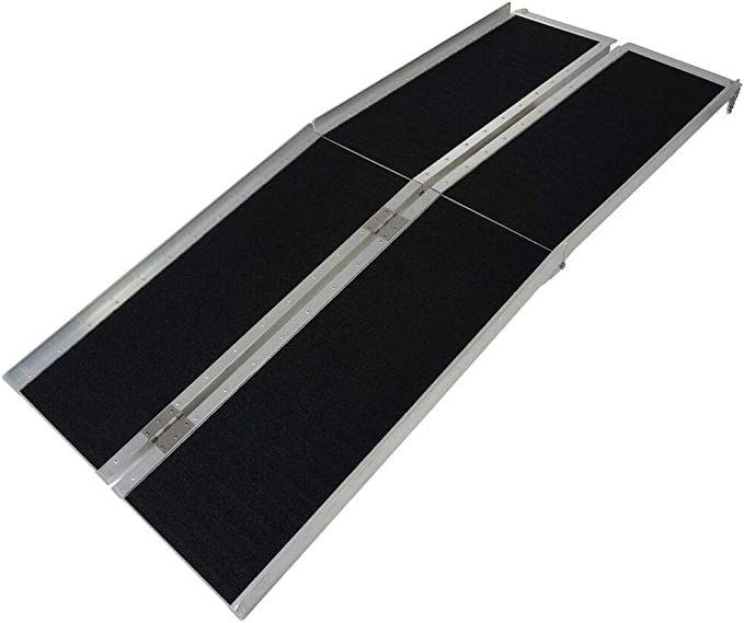 EZee Life EZ12RGT 12 ft Multifold Wheelchair Ramp with Grip Tape | 600 lb Canada