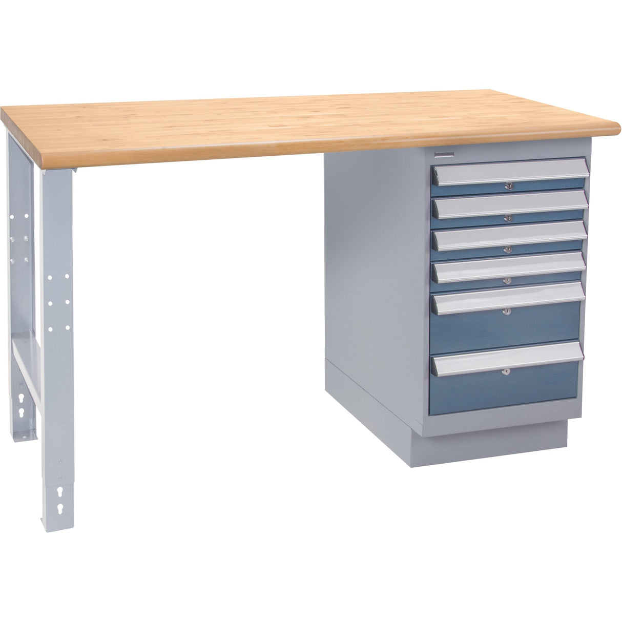 Industrial-Duty Workbench, 1000 lbs Cap., 60" W x 24" D, 34" H