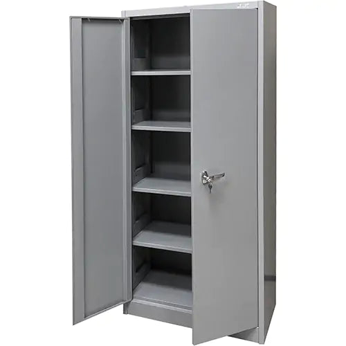 Storage Cabinet, Steel, 4 Shelves