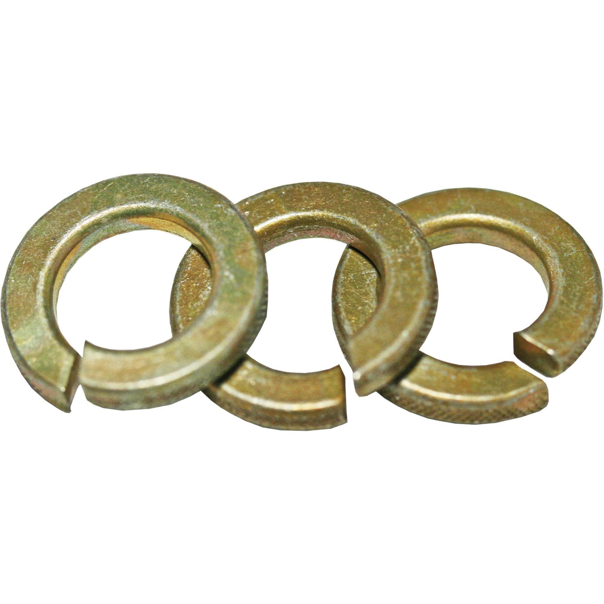 Split Lock Washer, 3/4", Yellow Zinc