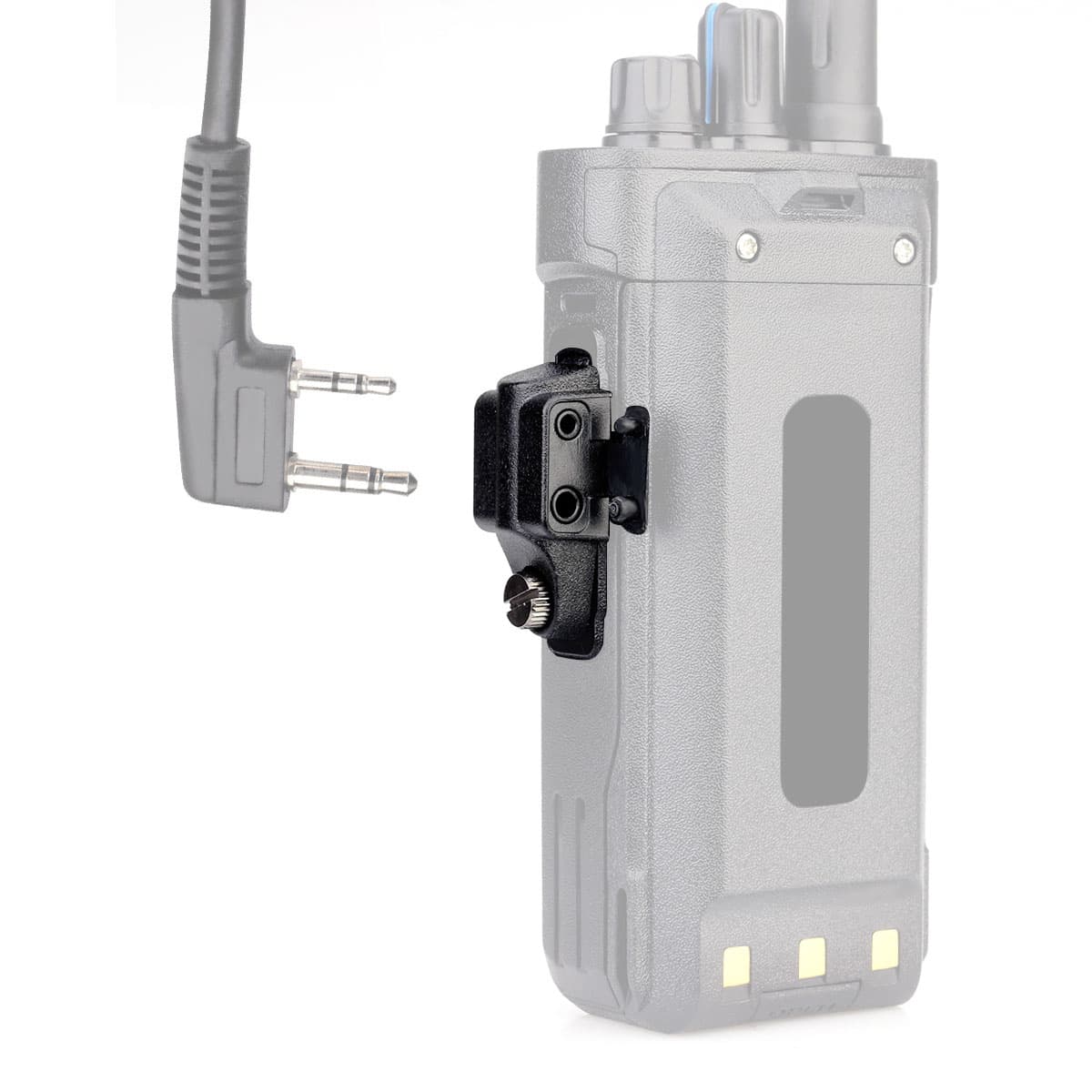 Adaptateur d'accessoire radioamateur Ailunce HD1 / RT29 (vers K1 2 broches)