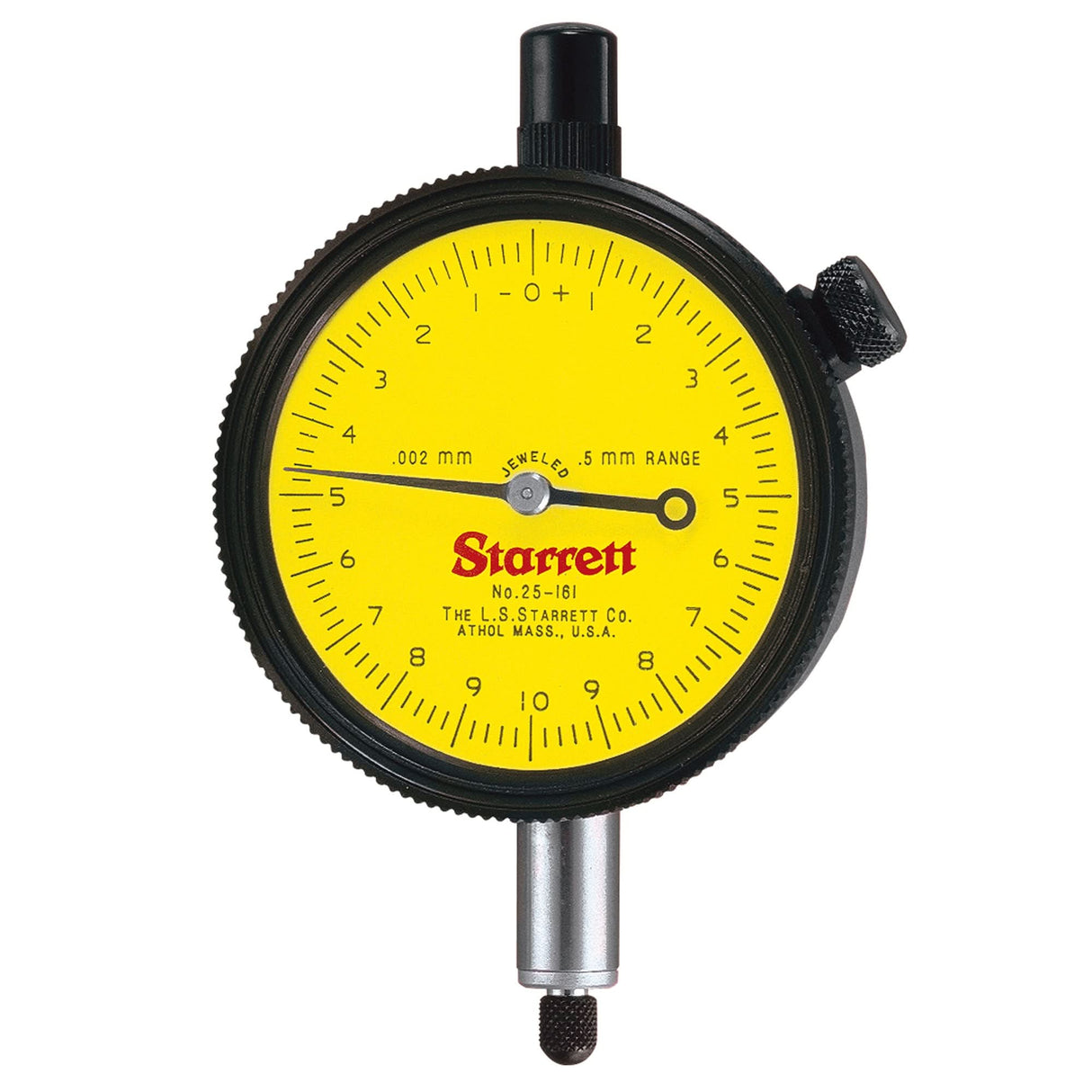 Dial Indicators - No. 25 Series - AGD Group 2, 0 mm - 10 mm Range
