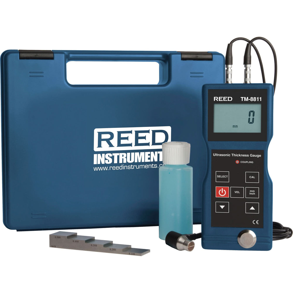 Ultrasonic Thickness Gauge Kit, Digital Display