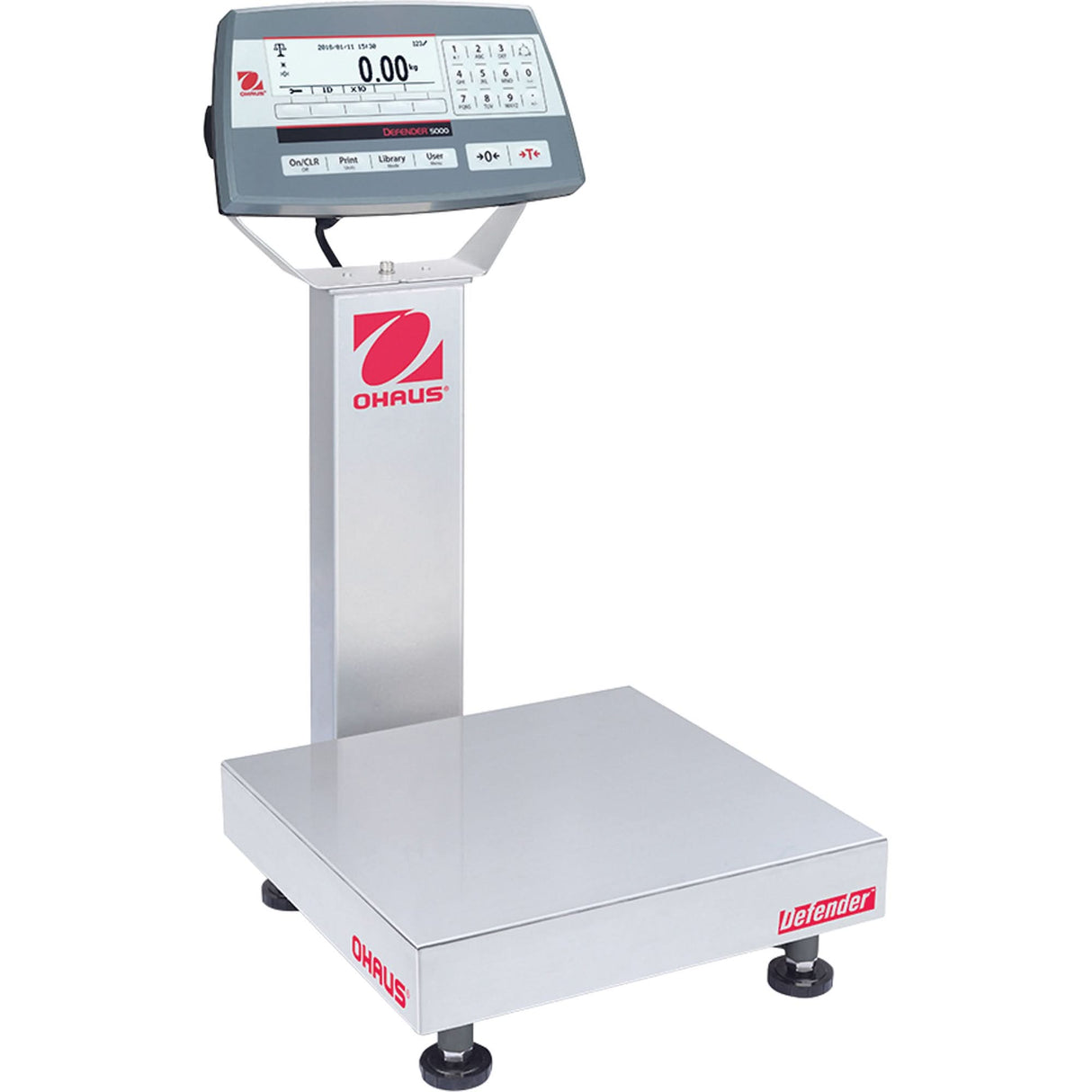 Defender™ 5000 Multi-Functional Bench Scale, 100 lbs. Capacity, 12" L x 12" W