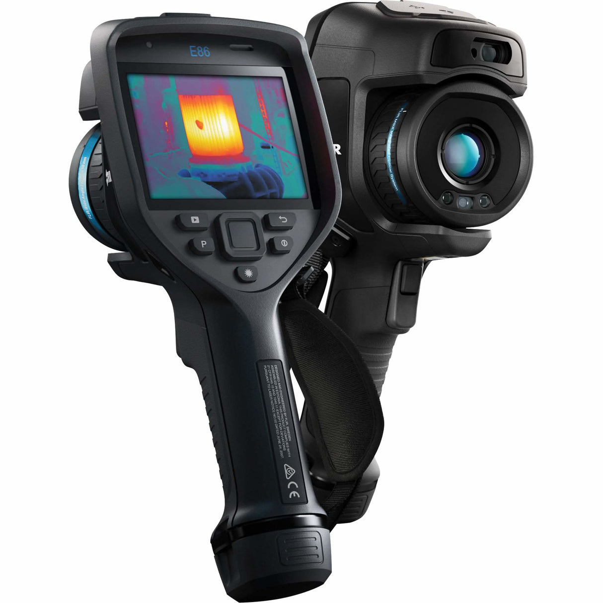 E86 Advanced Thermal Imaging Camera with 24° & 42° Lens, 464 x 348 pixels, -20° - 1500°C (-4° - 2732°F), 30 mK/40 mk