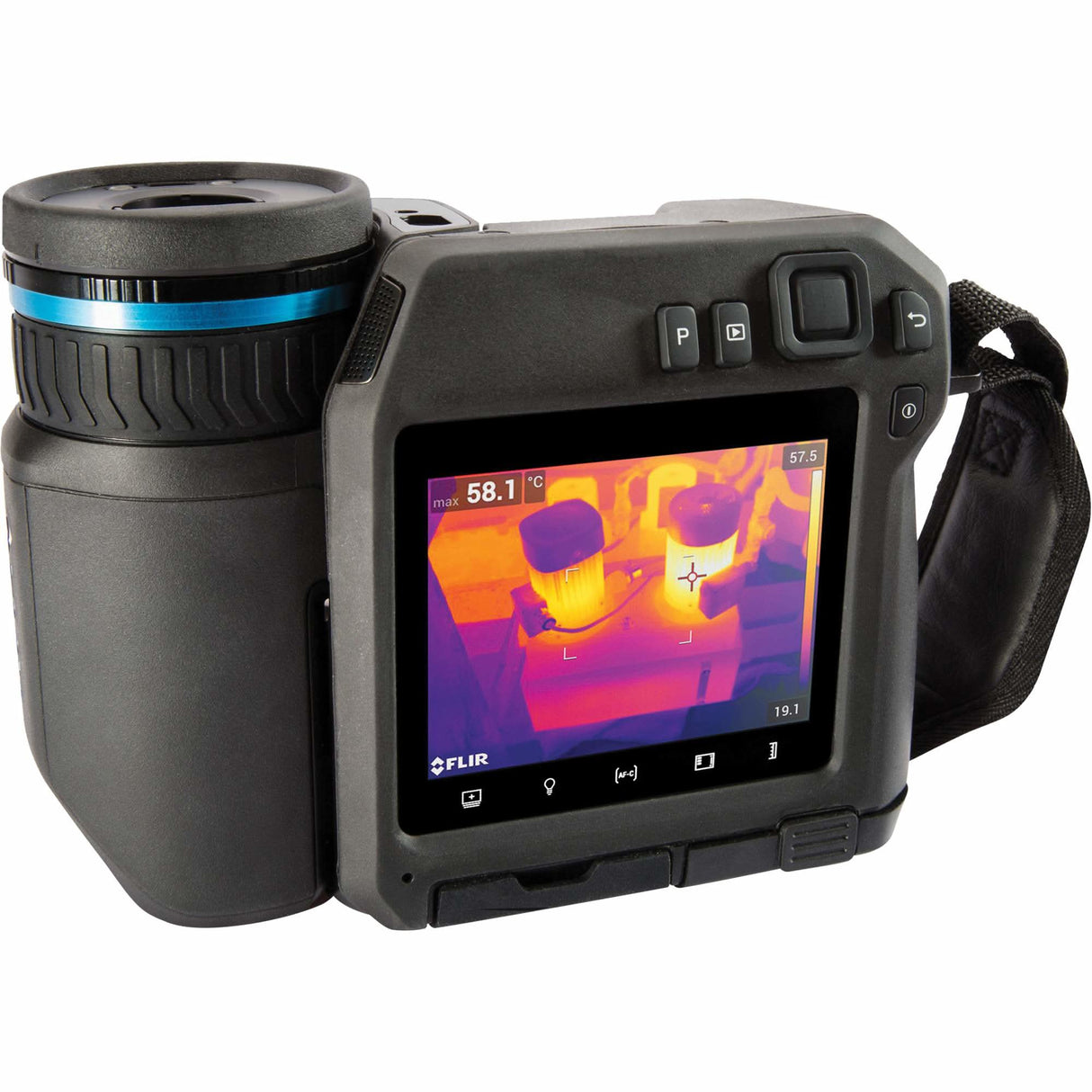 T540 Professional Thermal Camera with 14° & 24° Lens, 464 x 348 pixels, -20° - 1500°C (-4° - 2732°F), 40 mk/50 mK
