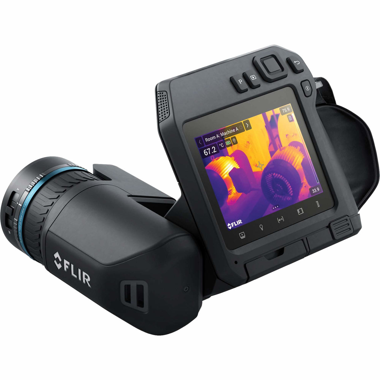 T560 Professional Thermal Camera with DFOV 14° & 24° Lens, 640 x 480 pixels, -20° - 1500°C (-4° - 2732°F), 40 mk