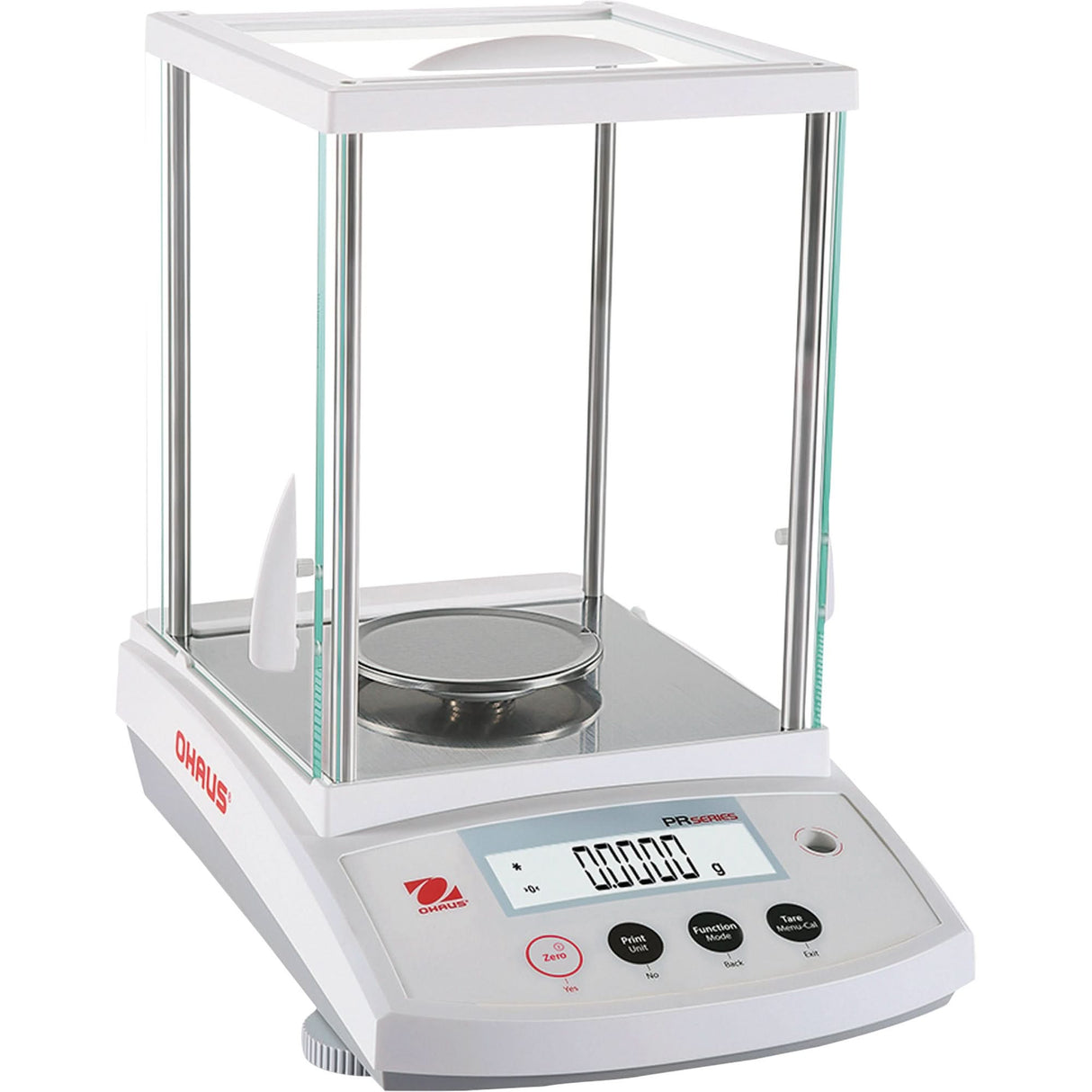 PR SERIES ANALYTICAL Scale, 62 g Cap., 0.1 mg Graduations