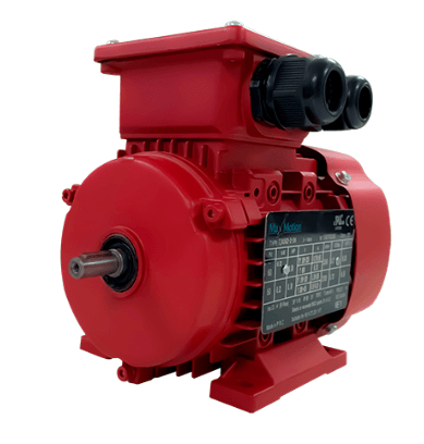 Max Motion IJA132M1-2-46 | IEC Motor 12.4HP, 3600RPM, 208-230/460V, Frame 132M, TEFC
