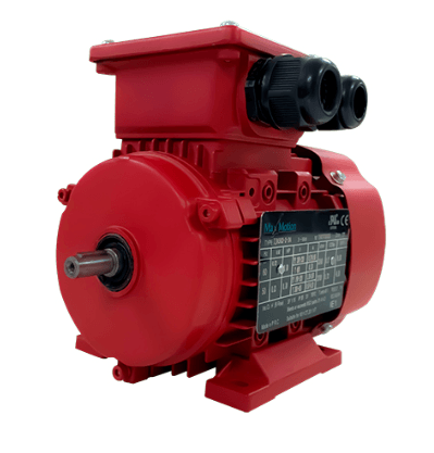 Max Motion IJA2802-4-24 | IEC Motor 1HP, 1800RPM, 208-230/460V, Frame 80, TEFC