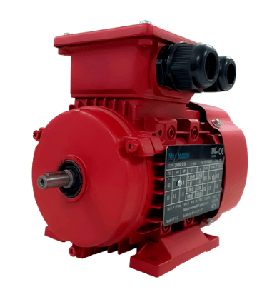 Max Motion IJA2801-4-24 | IEC Motor 3/4HP, 1800RPM, 208-230/460V, Frame 80, TEFC