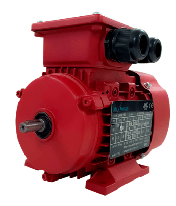 Max Motion IJA132M1-6-46 | IEC Motor 5.5HP, 1200RPM, 208-230/460V, Frame 132M, TEFC