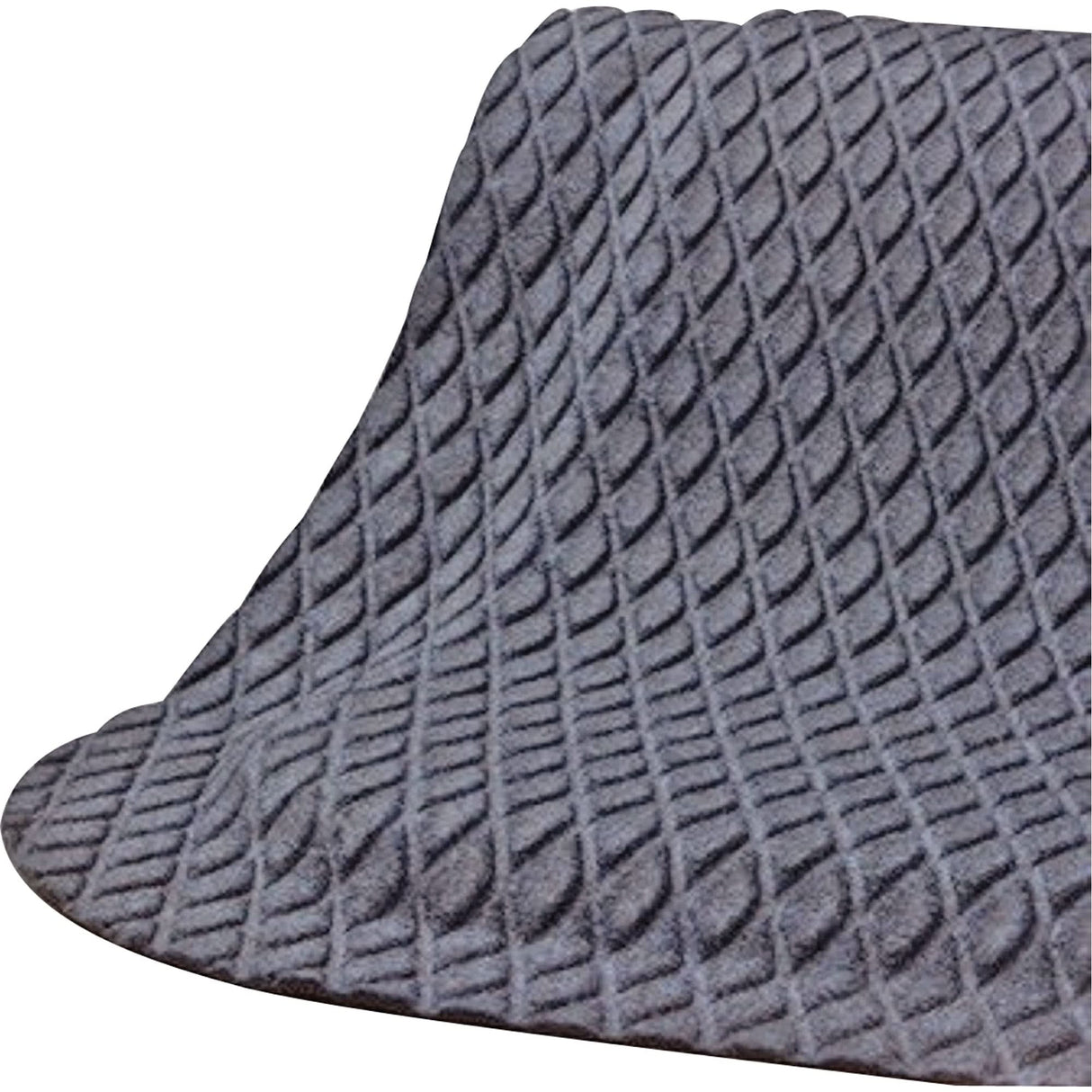 Hog Heaven Fashion™ Mats, Diamond, 3' x 12' x 7/8", Grey, Nitrile