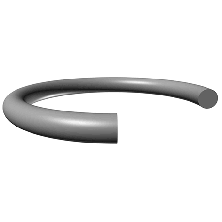 JIS O-Ring 109.4mm x 115.6mm x 3.1mm - Nitrile (90) Black