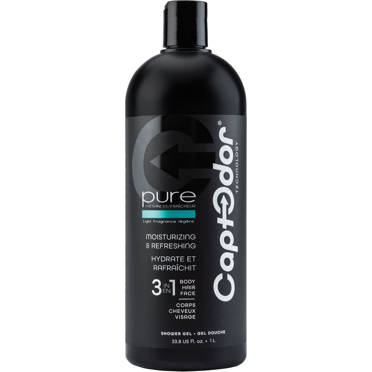 3 in 1 Shower Gel, 1000 ml, Pure Freshness, Bottle
