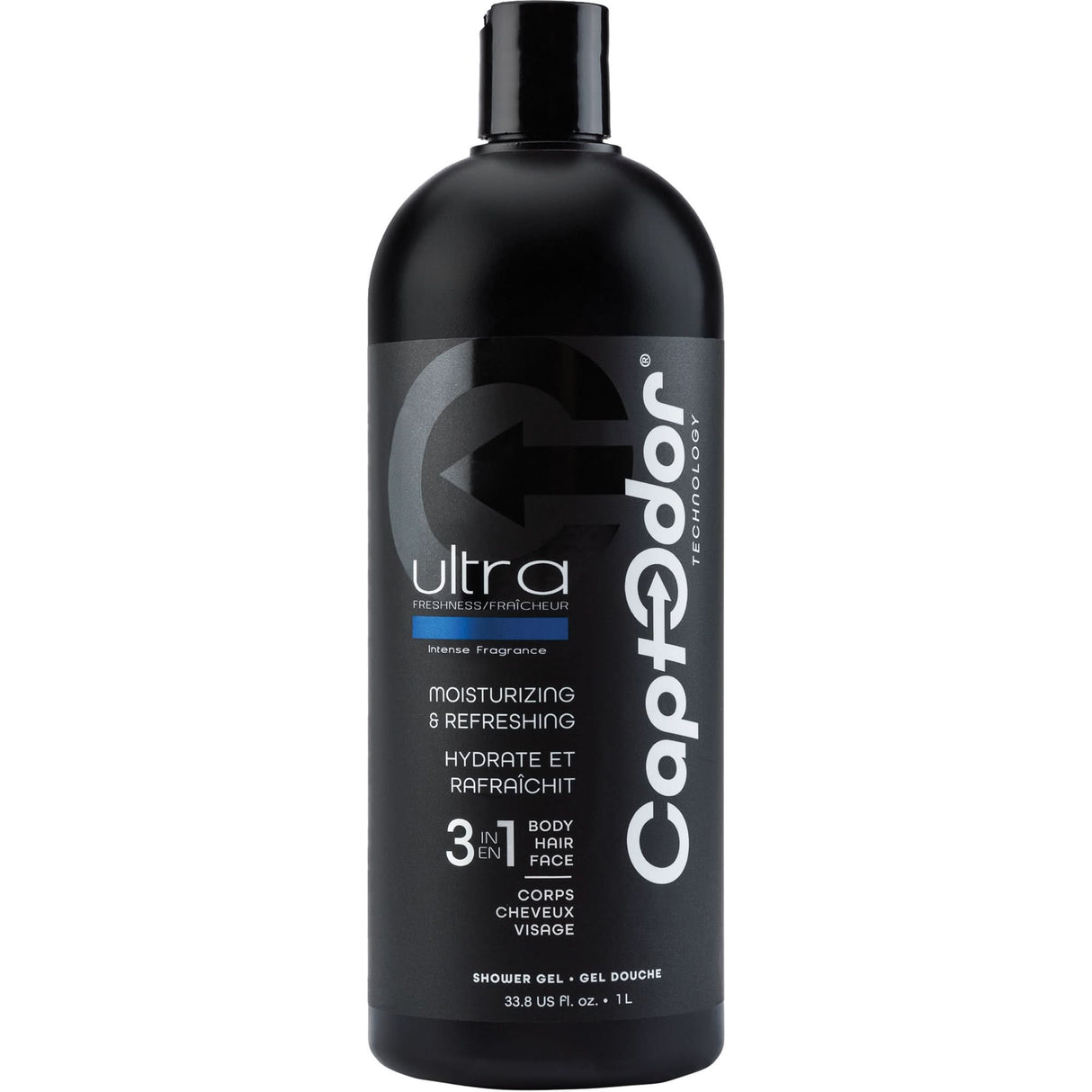 3 in 1 Shower Gel, 1000 ml, Ultra Freshness, Bottle