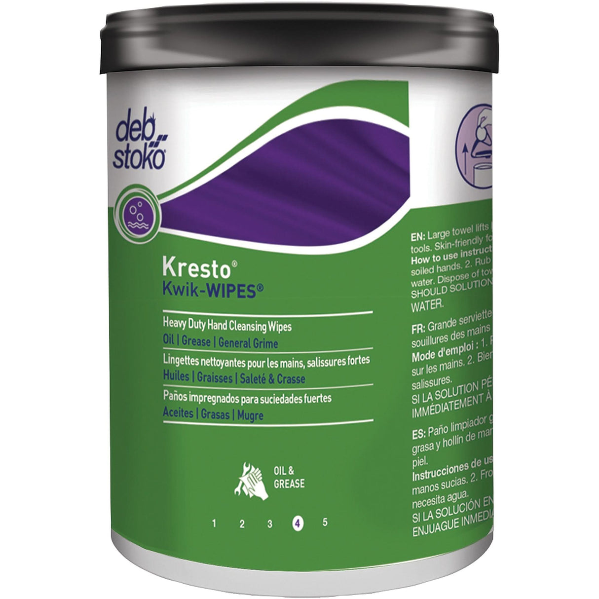 Kresto® Kwik-Wipes® Wipes, 70 Wipes, 12" x 10"