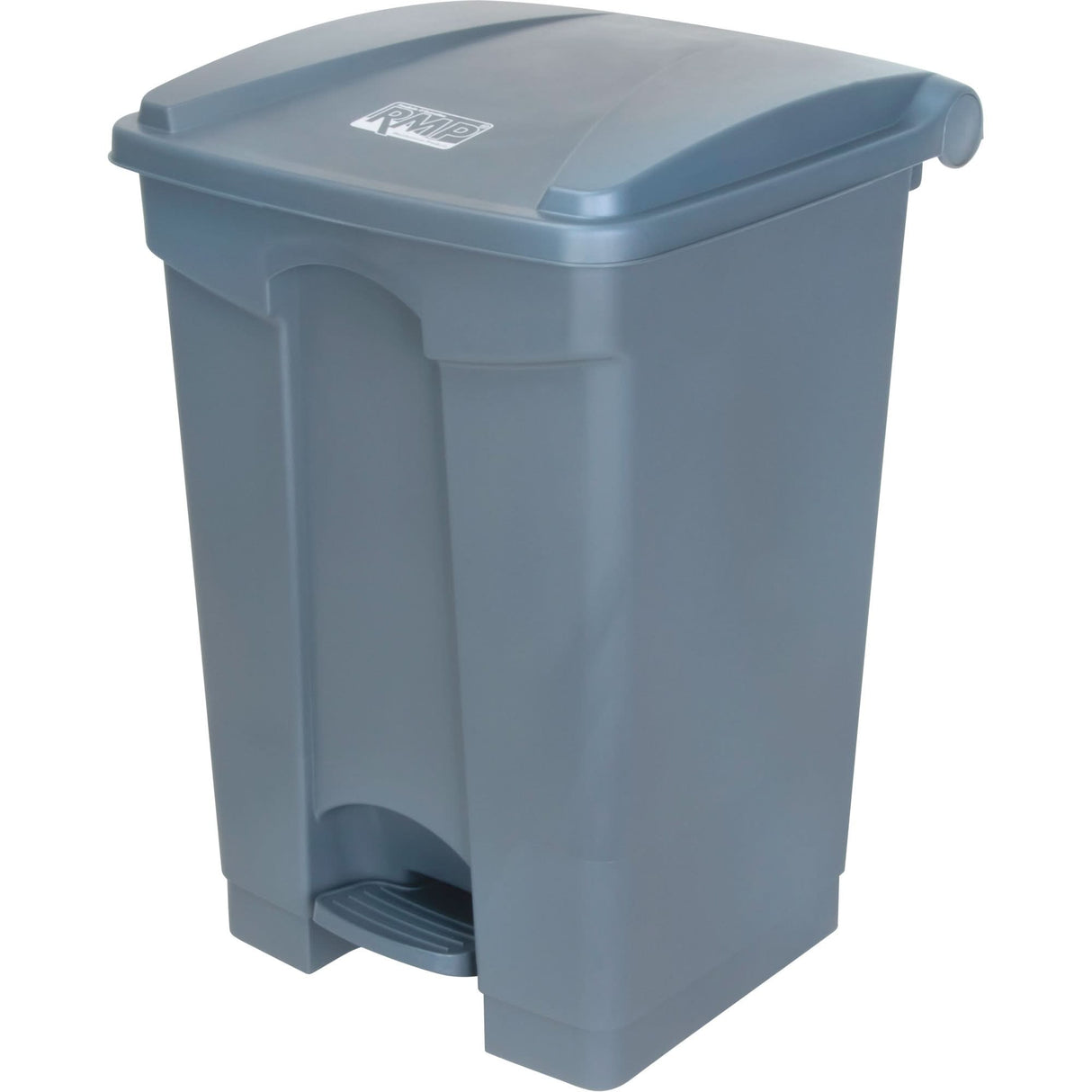 Step-On Garbage Can, Plastic, 12 US gal. Capacity
