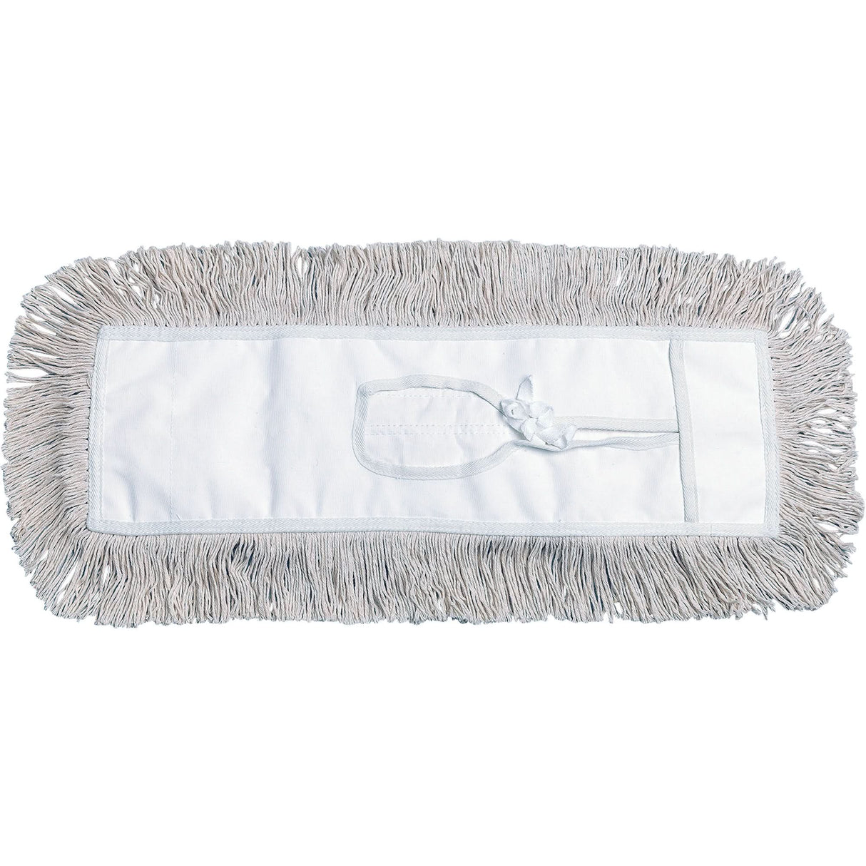 Dust Mop, Tie-On Style, Cotton, 18" L x 5" W