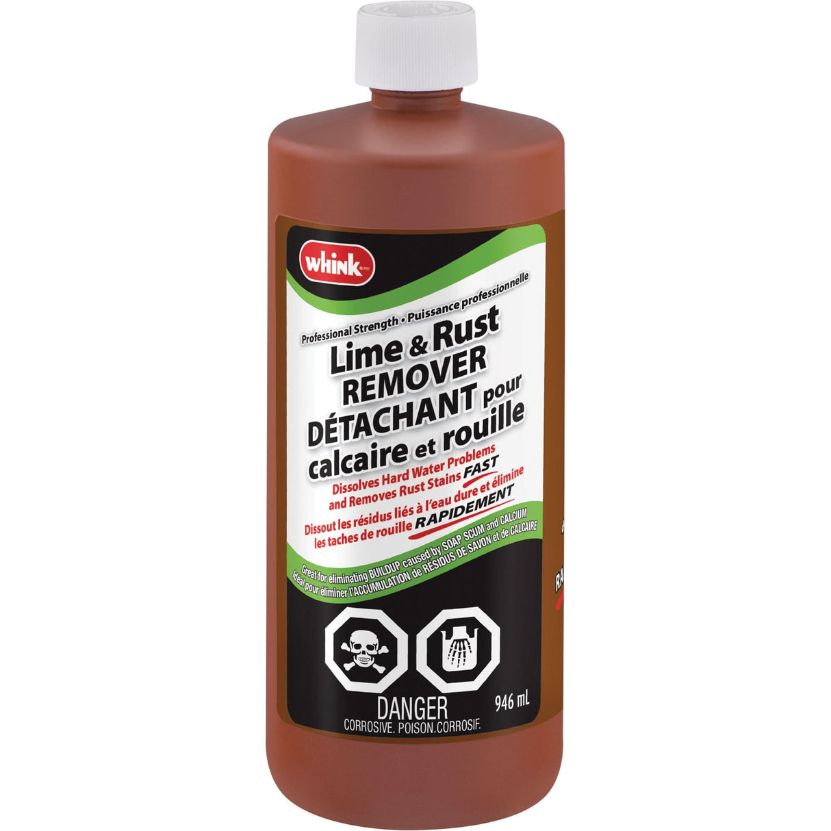 Whink® Lime & Rust Remover, 946 ml, Bottle