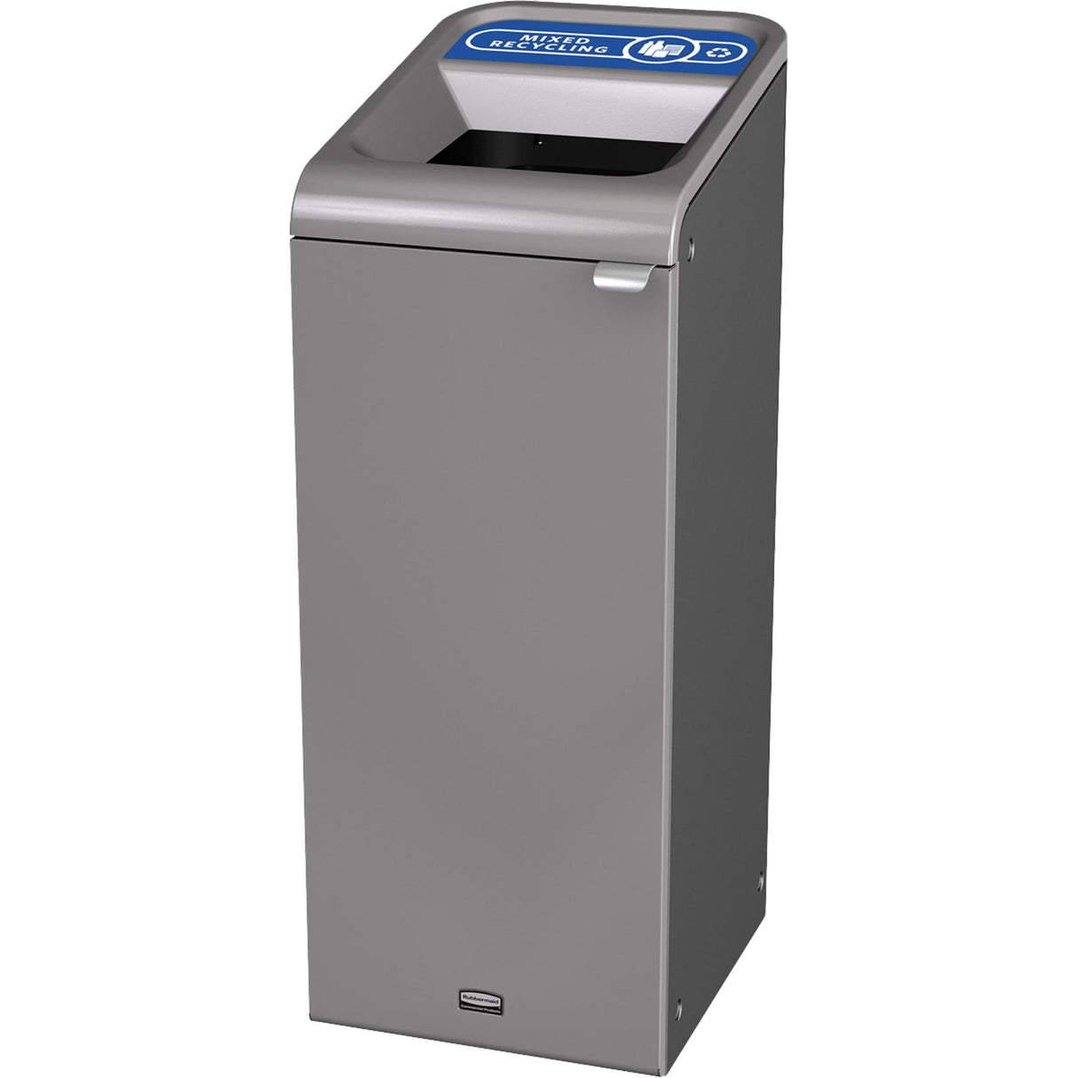 Configure™ Mixed Recycling Waste Container, Bulk/Curbside/Deskside, Steel, 15 US gal.