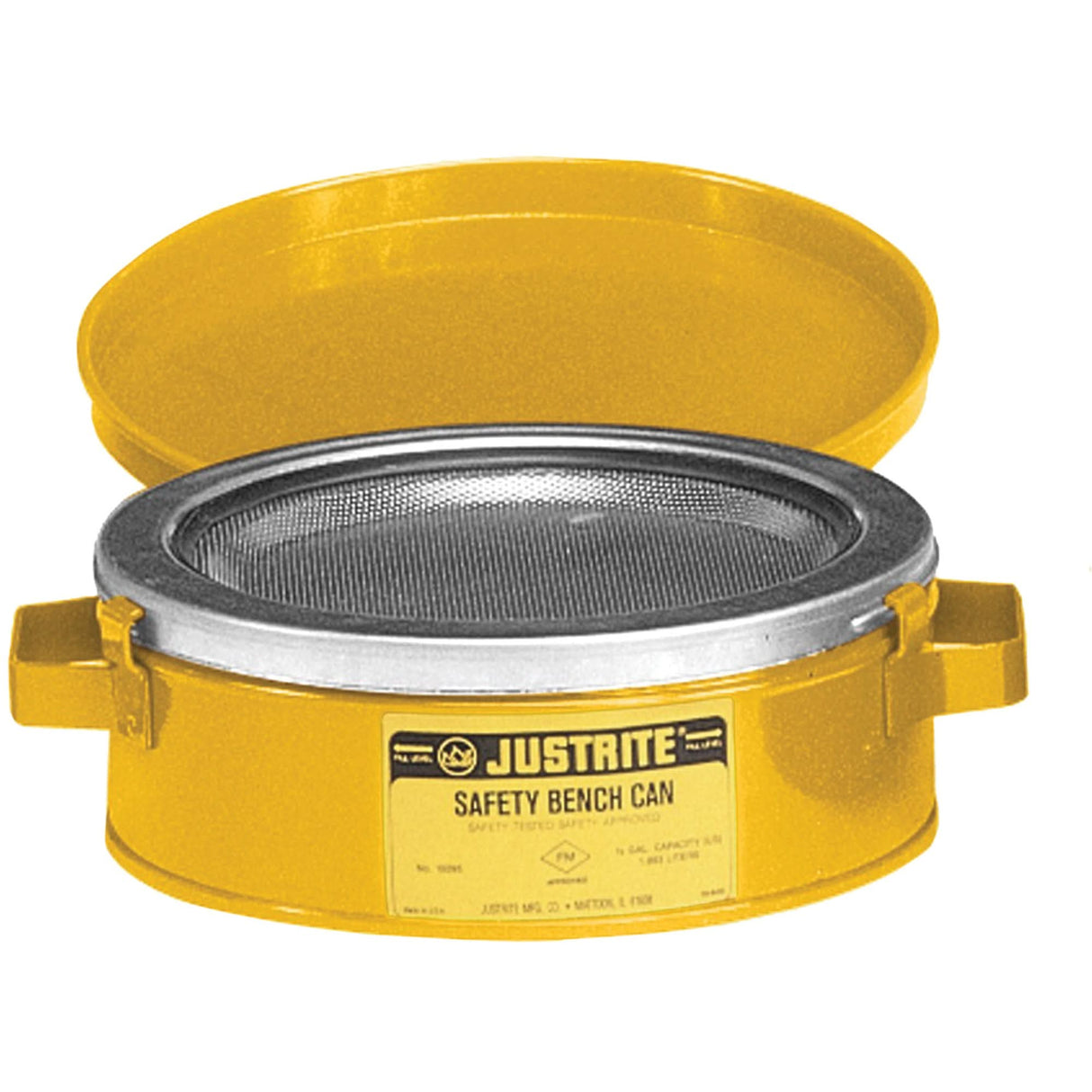 Bench Can with Perforated Dasher Plate