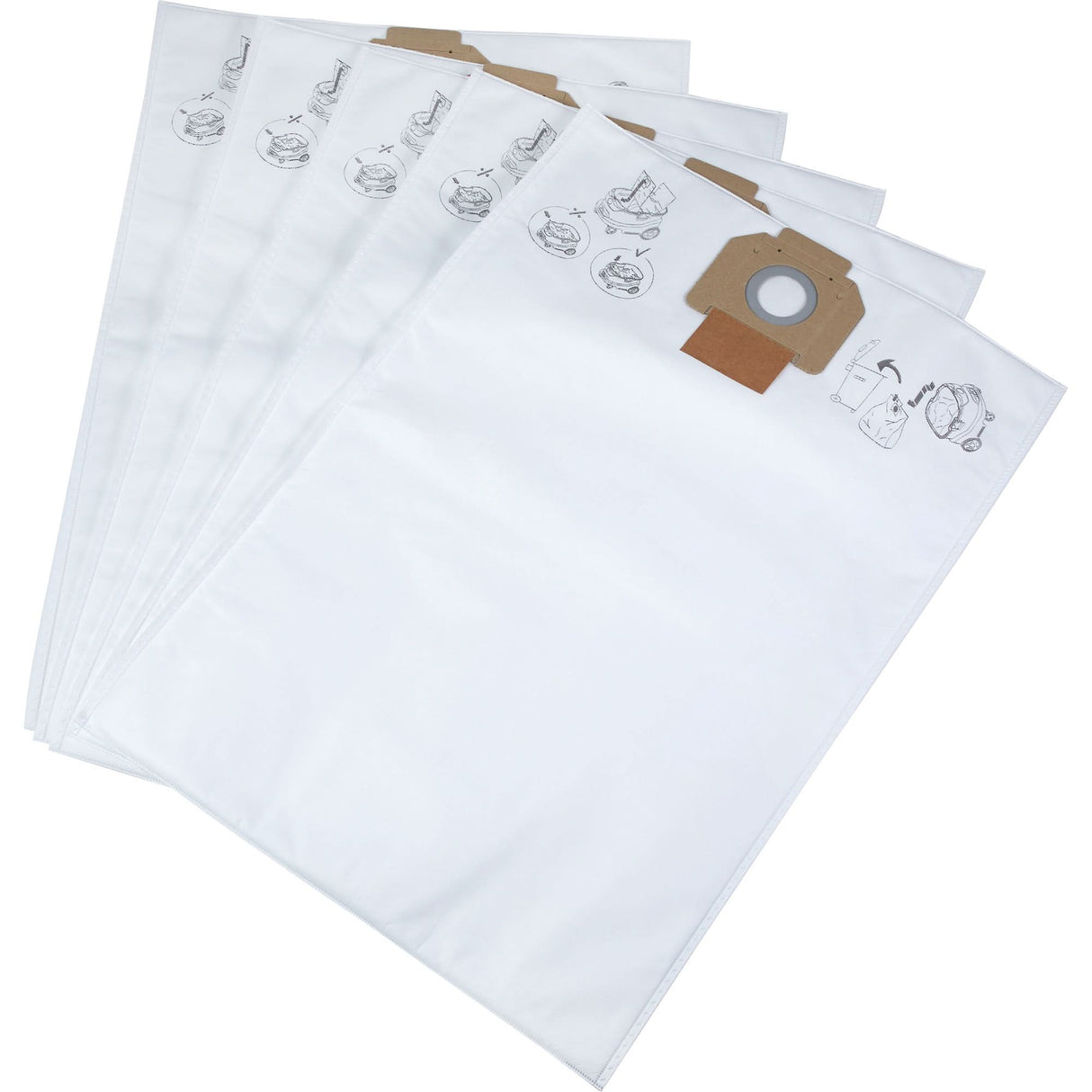 Fleece Dust Bags, 8 US gal.