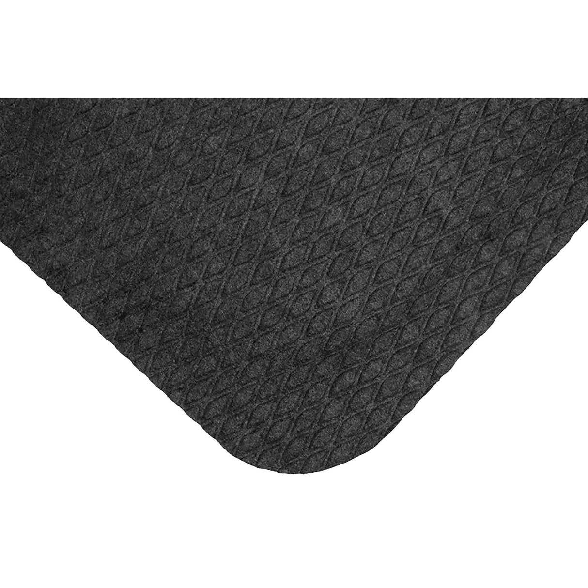 Hog Heaven Fashion Mat, Diamond, 3' x 12' x 5/8", Black, Nitrile
