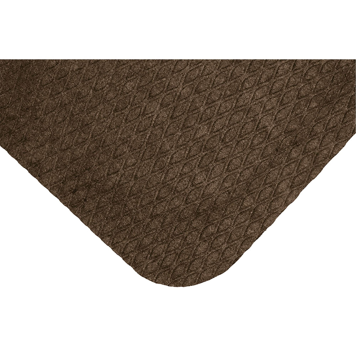 Hog Heaven Fashion Mat, Diamond, 2' x 3' x 5/8", Brown, Nitrile
