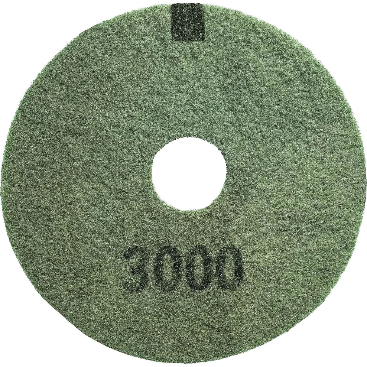 3000 Grit Floor Pad, 16", Scrubbing/Stripping, Black