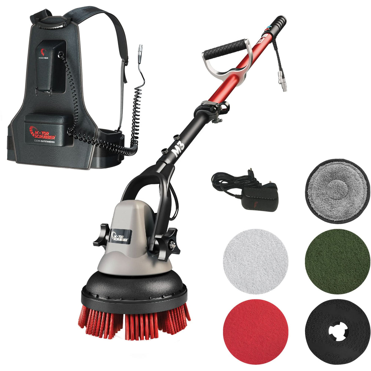 M3 Long Handle Industrial Cleaning Machine, Cleaner