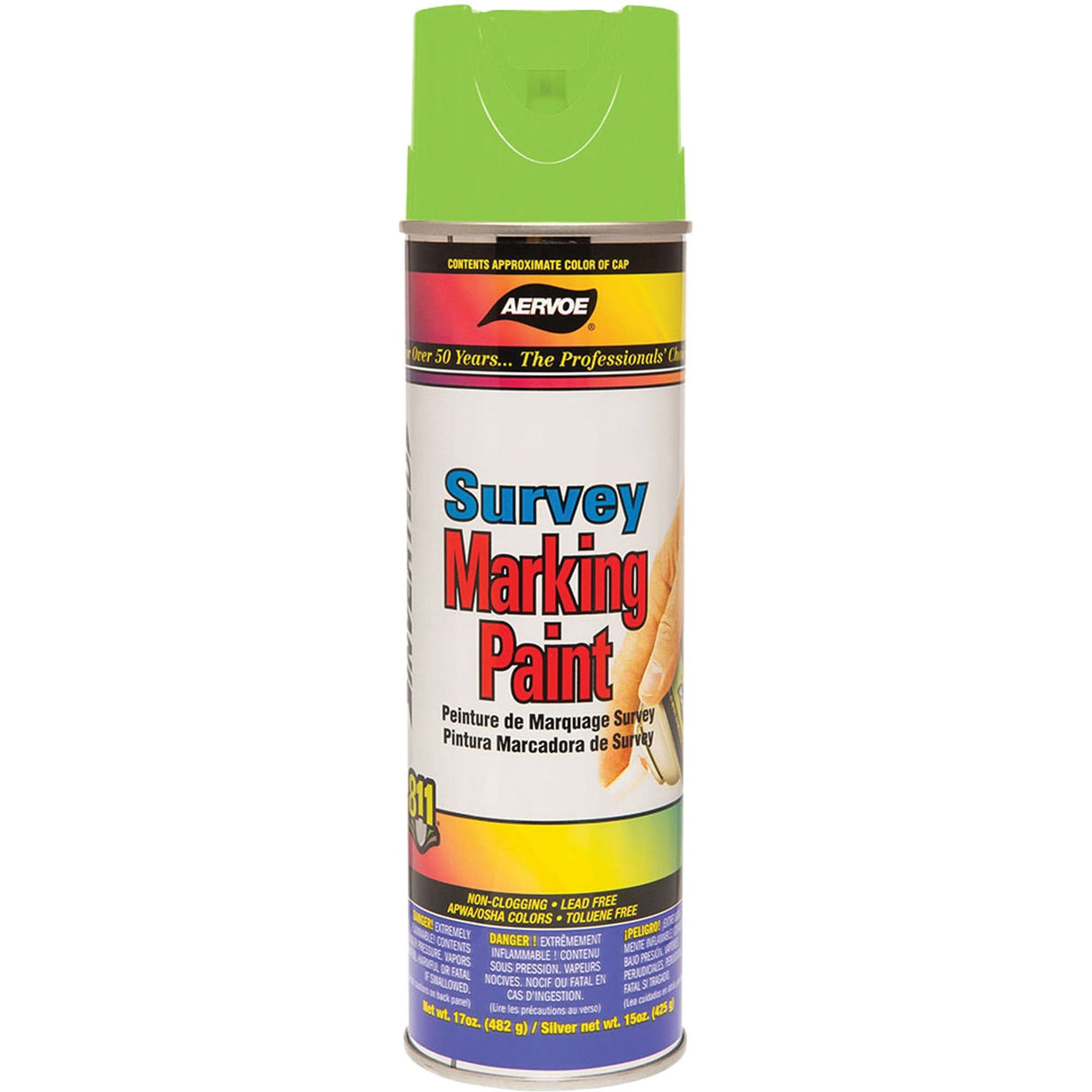 All-Purpose Marking Paint, 17 oz., Aerosol Can