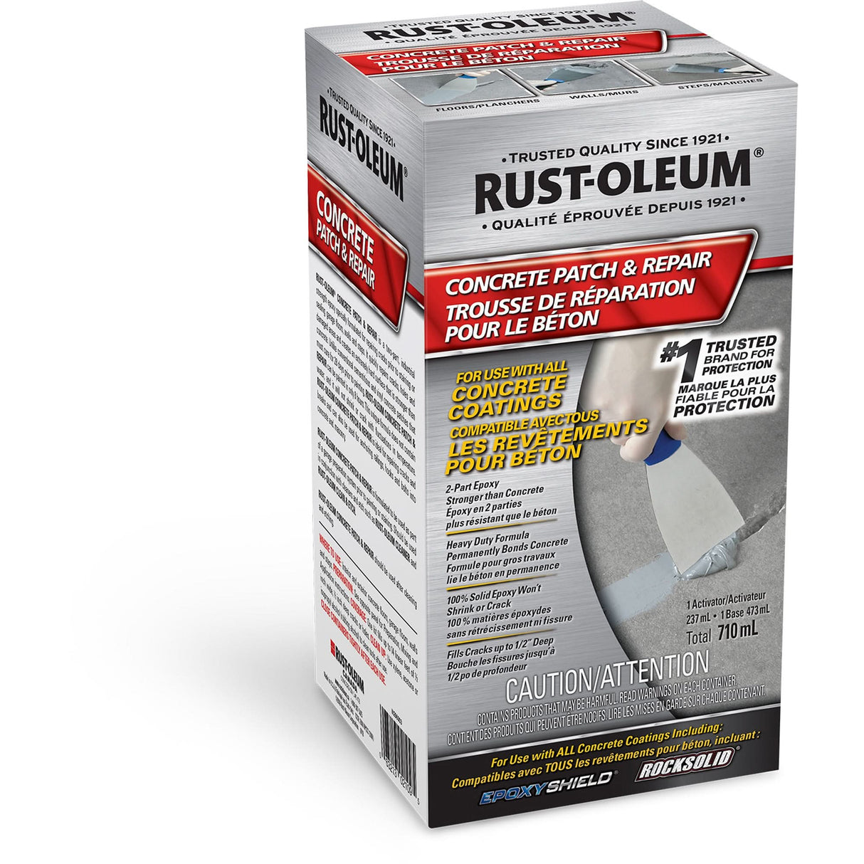 Concrete Patch & Repair, Box, Grey