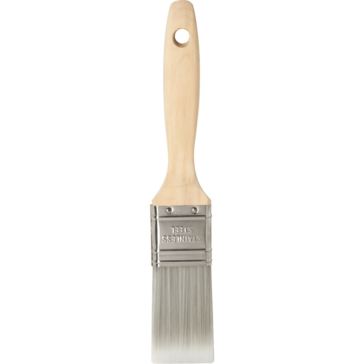 Master Trim Paint Brush, Poly/Nylon, Wood Handle, 1-1/2" Width