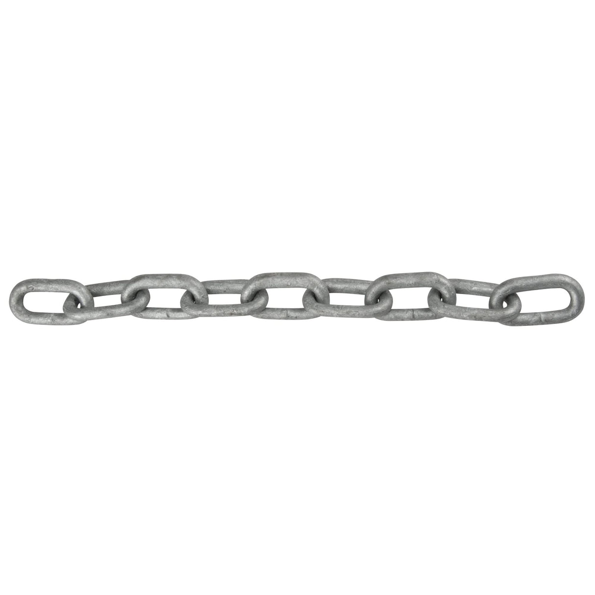 Straight Link Chain, Low Carbon Steel, 1/8" x 1000' (304.8 m) L, Grade 30, 400 lbs. (0.2 tons) Load Capacity