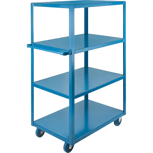 Heavy-Duty Shelf Cart, 4 Tiers, 24" W x 61" H x 36" D, 1200 lbs. Capacity