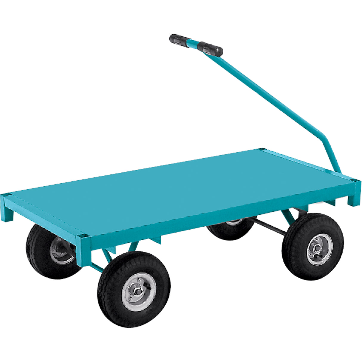 Platform Trucks - Ergonomic Platform Wagon Trucks, 24" W x 48" L, 1000 lbs. Capacity
