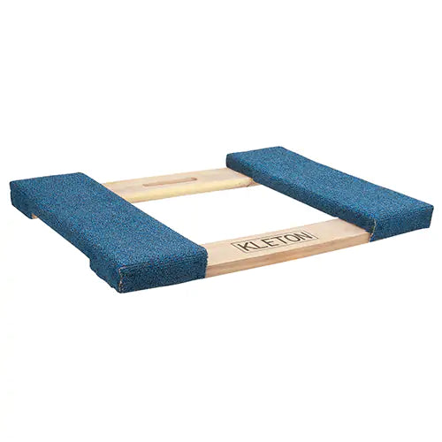 Carpeted Ends Hardwood Dolly Frame, Wood Frame, 18" W x 24" L, 900 lbs. Capacity