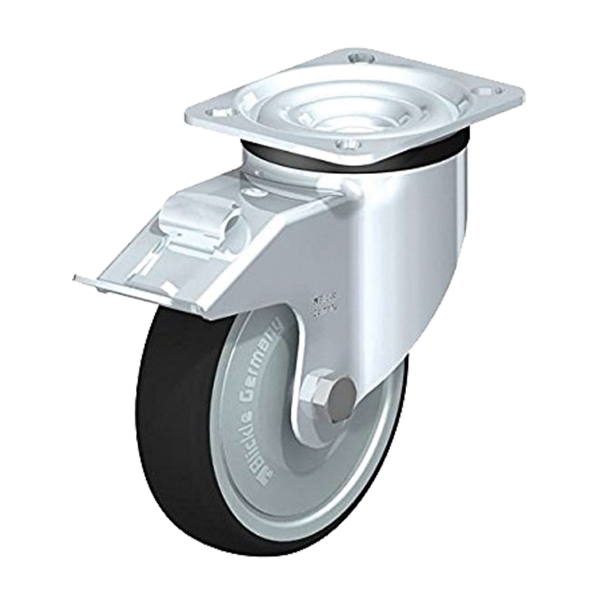 High-Quality Caster, Swivel, 5" (127 mm), Thermoplastic Polyurethane, 550 lbs. (249.5 kg.)