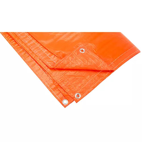 Insulated Tarps, Polyethylene, Orange, 20' x 12' x 8 mils